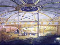 Boyd Harte's painting of the dome